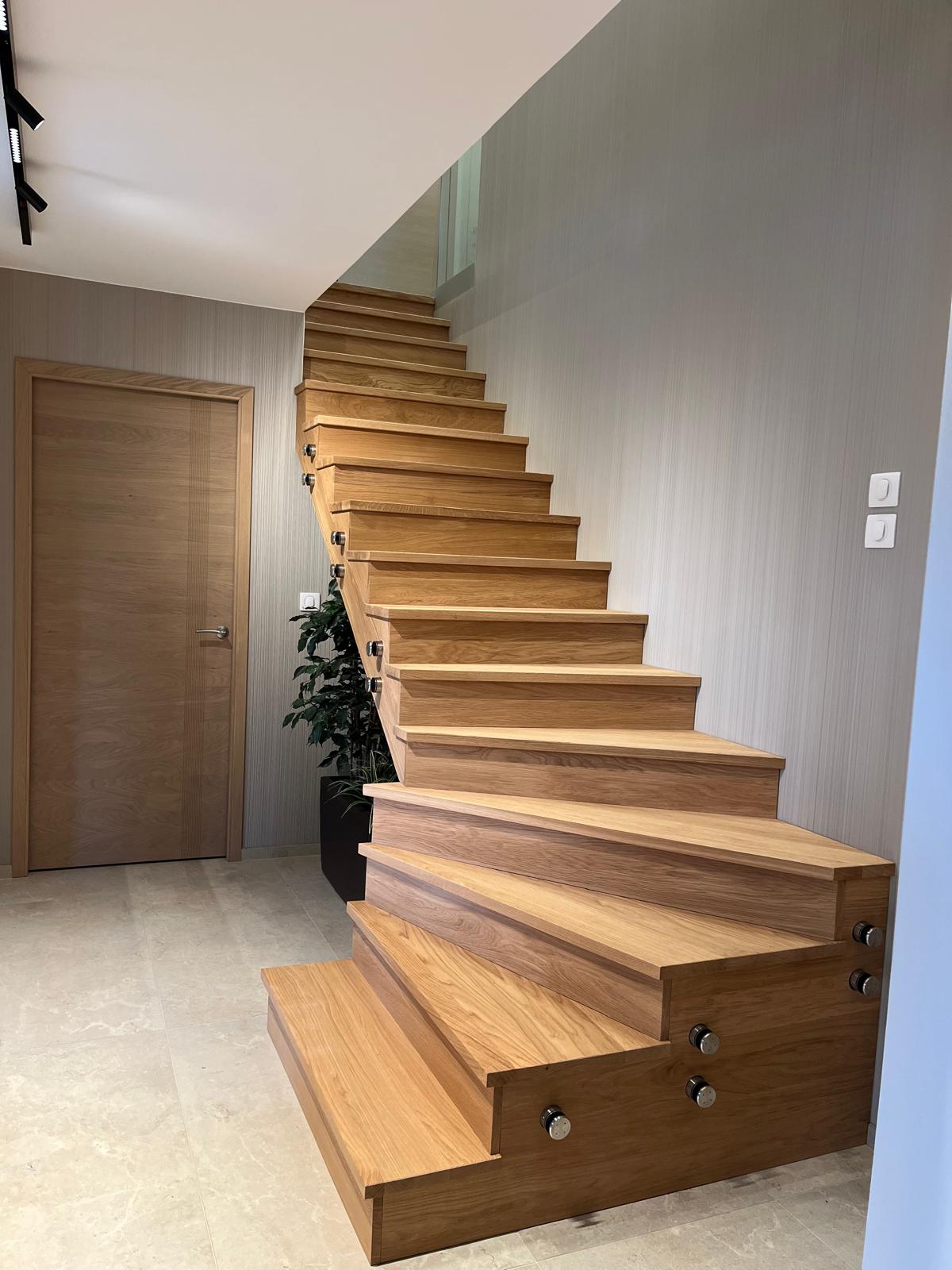 Rénovation d'escalier en région lyonnaise - Région lyonnaise