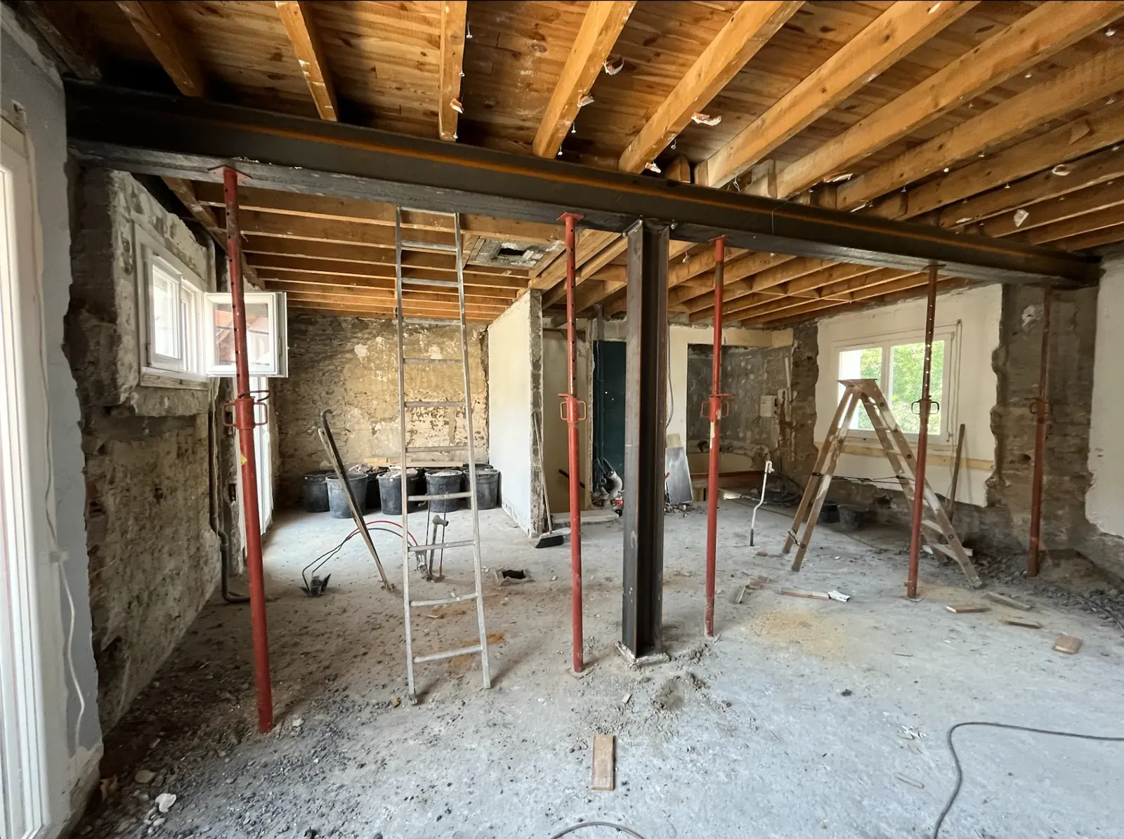 Avant — rénovation maison de ville
