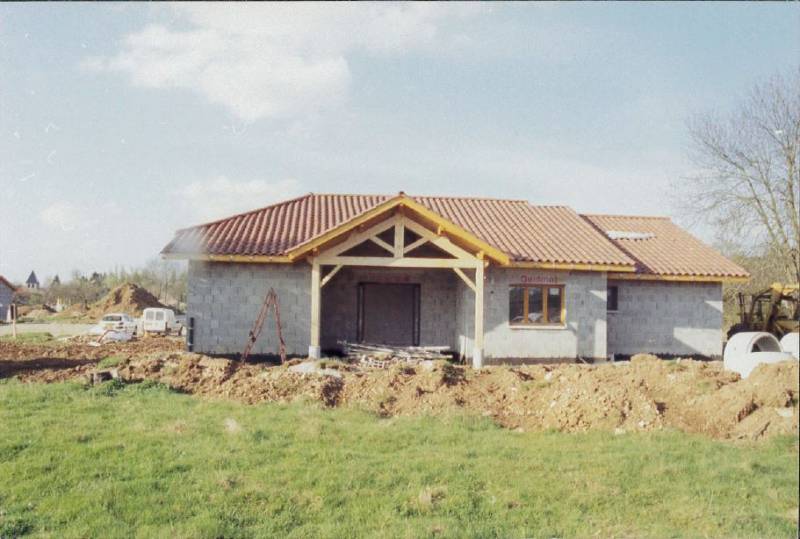 Construction d'une maison traditionnelle de plain pied à LEYMENT(01), au Nord de Lyon - photo 4