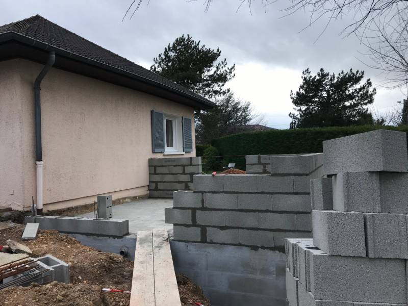 Extension d’une maison à Ecully pour ajouter un bureau au rez de chaussée - photo 5