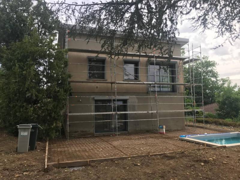Réagencement intérieur et rénovation sur mesure d'une maison à Tassin La Demi Lune dans le 69 - photo 8