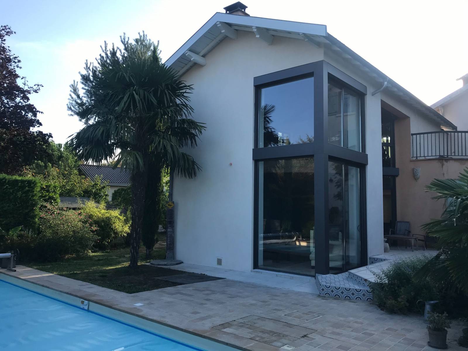 Réalisation d’une extension vitrée de maison au sud de Lyon 5ème - photo 2
