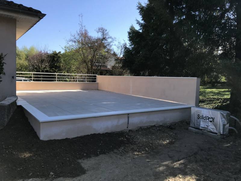 Réalisation de l'extension d'une maison d'habitation avec création d'une piscine à Sainte Foy Les Lyon dans le Rhône (69) - photo 6