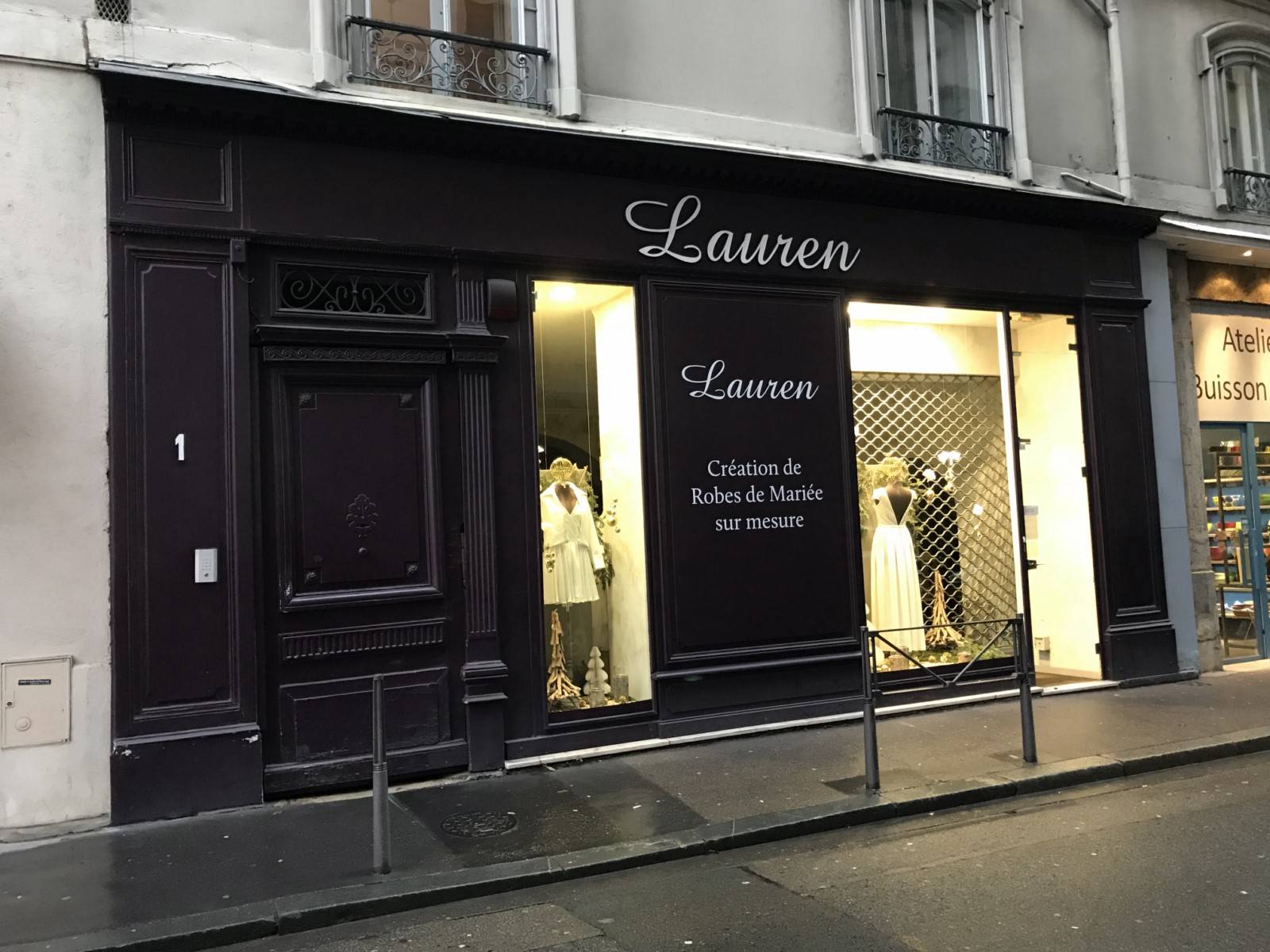 Réhabilitation complète d'un magasin de robes de mariées à Lyon 2ème, Rhône - photo 2