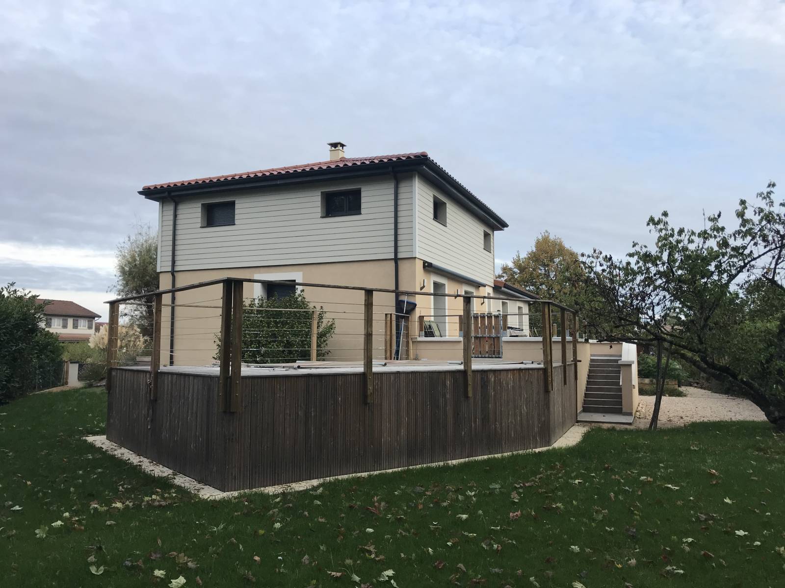 Rénovation complète et agrandissement d’une maison individuelle à Villefranche sur Saône, près de Lyon (69) - photo 2