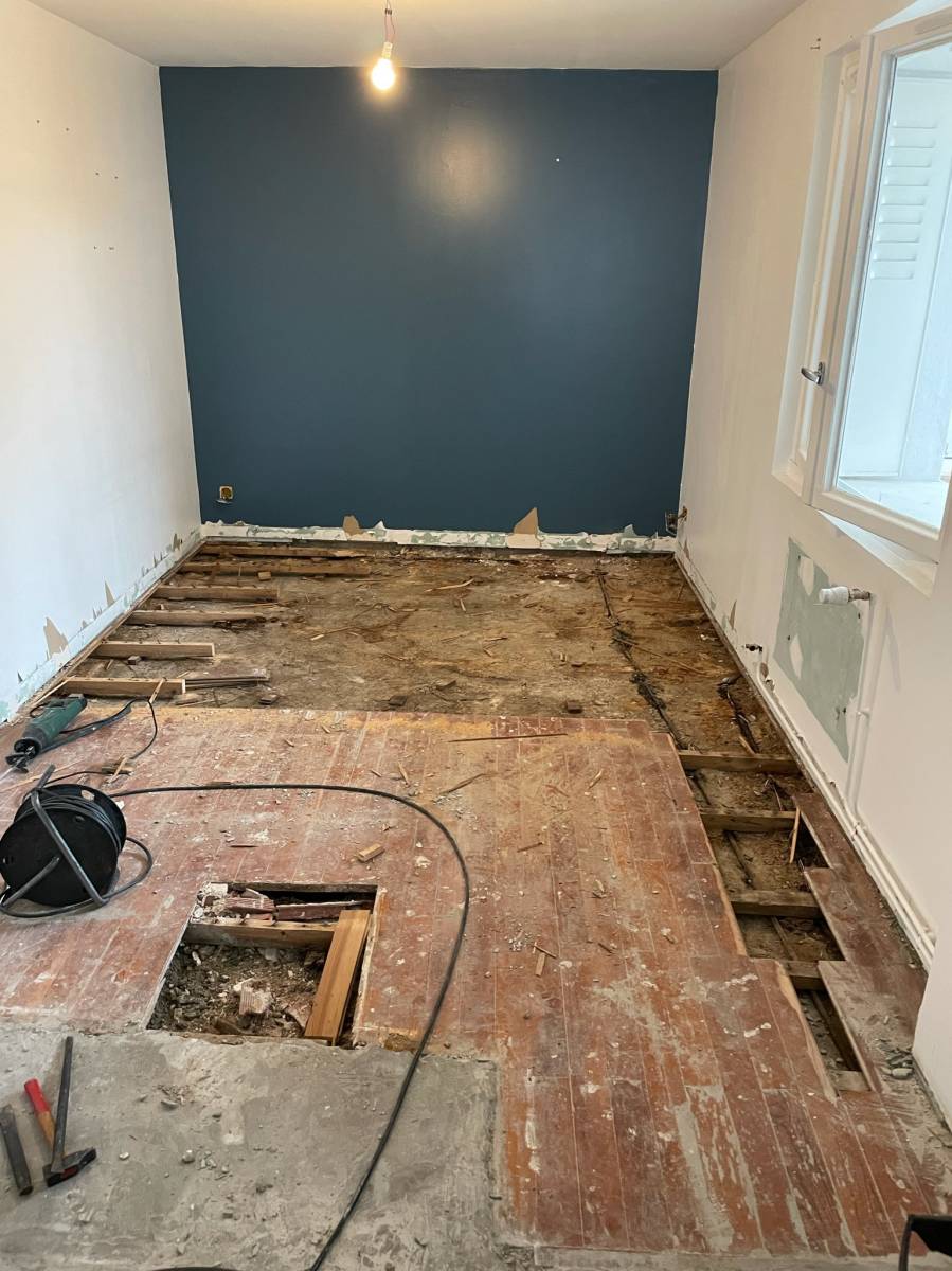 Rénovation d'un petit appartement en rez-de-chaussée pour un jeune couple à Saint Genis Laval - photo 3